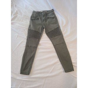 Mossimo High Rise Jegging Jeans Women’s 8/29 Stretch Green Denim Pants